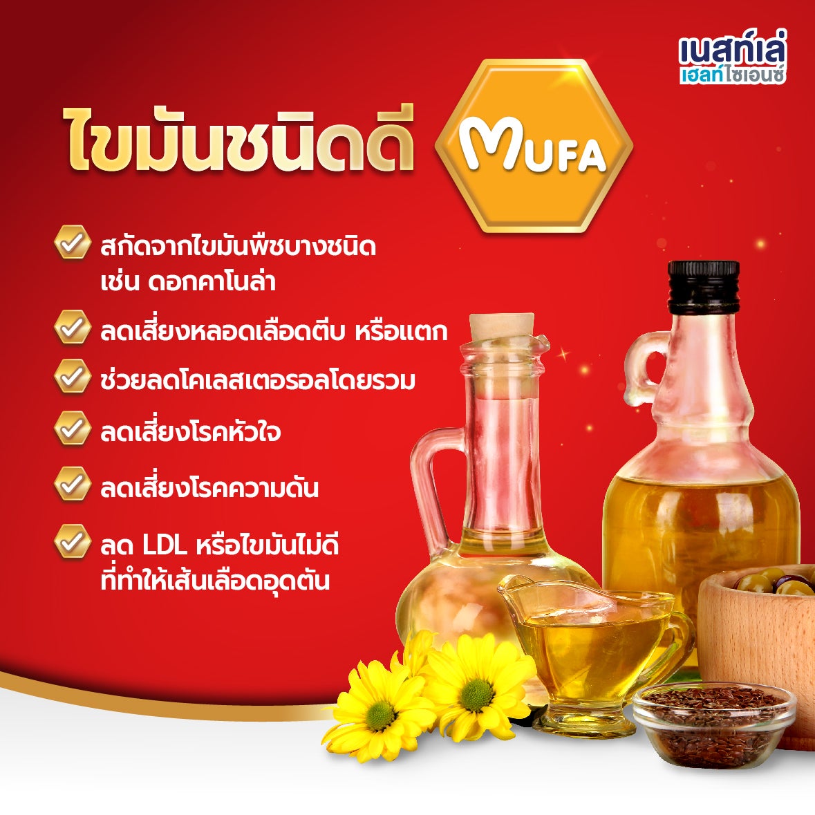 MUFA ไขมันดี