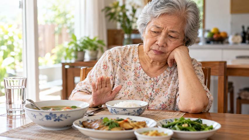 ผู้สูงอายุเบื่ออาหาร กินข้าวไม่ได้ ควรทำอย่างไรดี